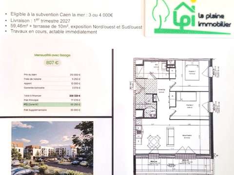 Programme Neuf 1 pièce