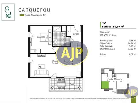 Programme Neuf 2 pièces Carquefou 44