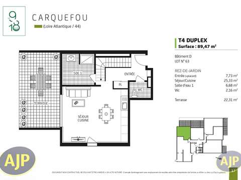 Programme Neuf 4 pièces
