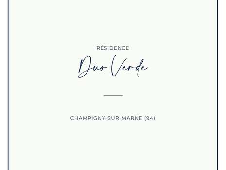 Photo Programme Neuf Champigny-sur-Marne