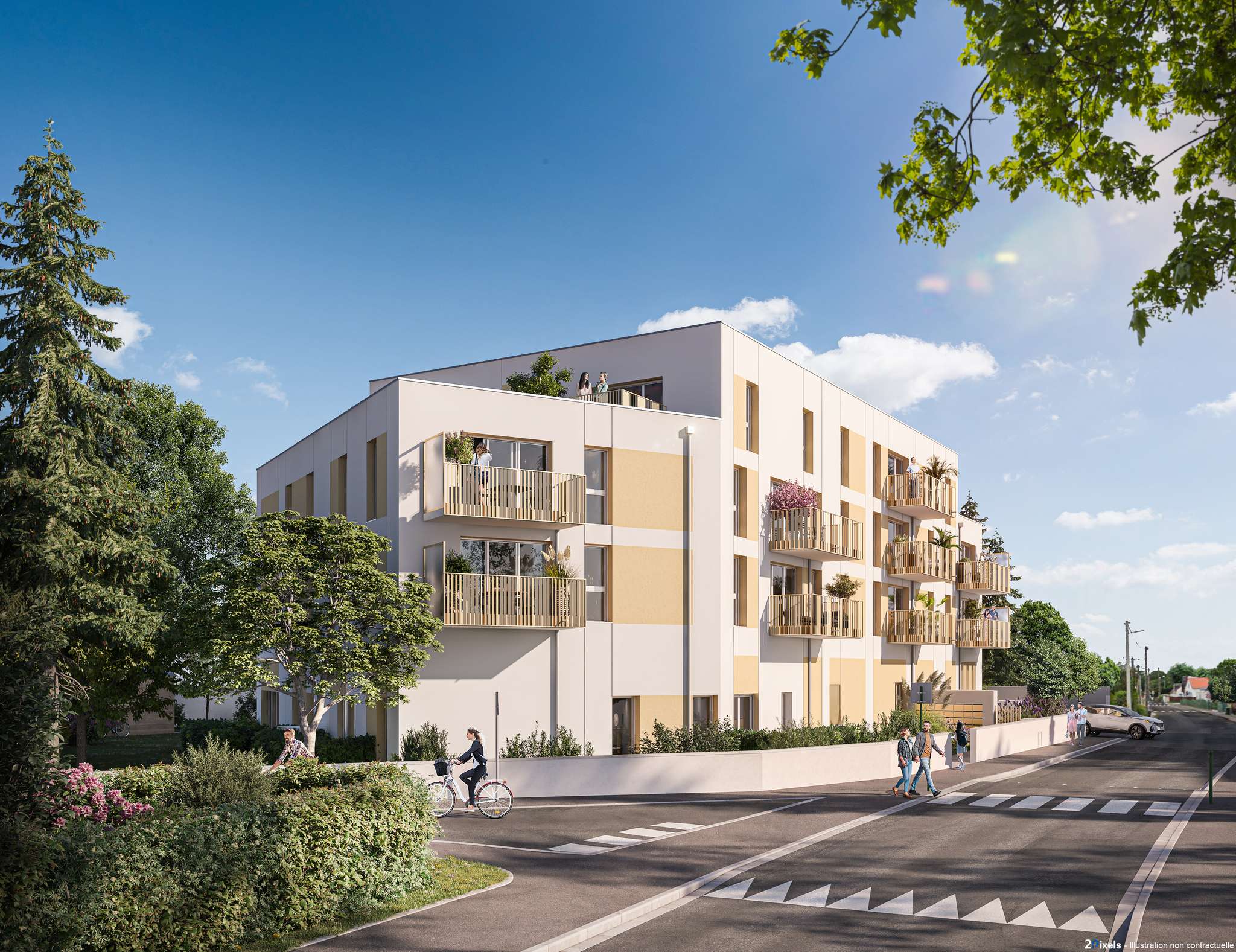 RESIDENCE LES JARDINS DU GESVRES : Immobilier neuf La Chapelle-sur