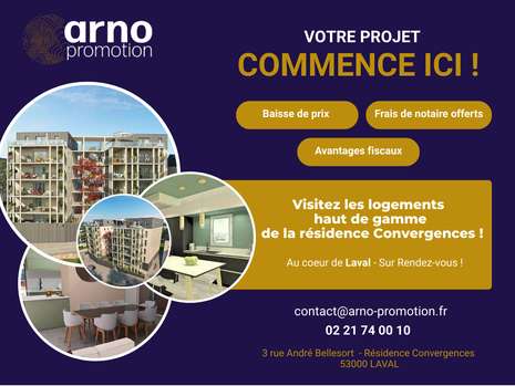 Photo Programme Neuf Laval Centre-Ville Préfecture