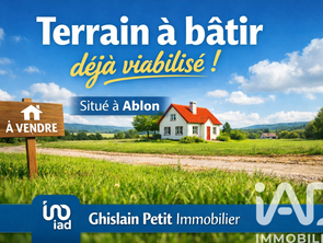 Vente Terrain 900 m&sup2;Ablon