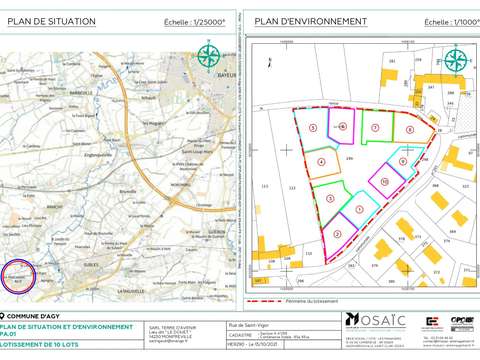 Vente de terrain Agy 14