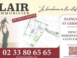 Vente Terrain 745 m&sup2;Alençon