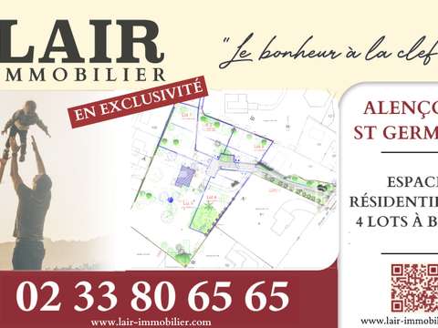 Vente de terrain Alençon 61