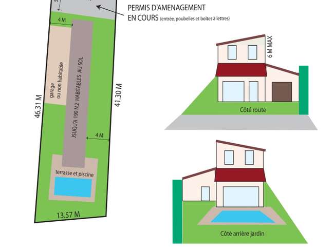 Terrain 570 m² · à Alix · 570 m² · 160 000 €