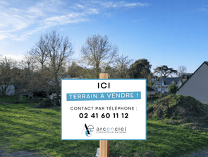 Vente Terrain 720 m&sup2;Ancenis