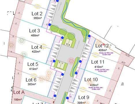 Vente de terrain Ancenis-Saint-Géréon 44