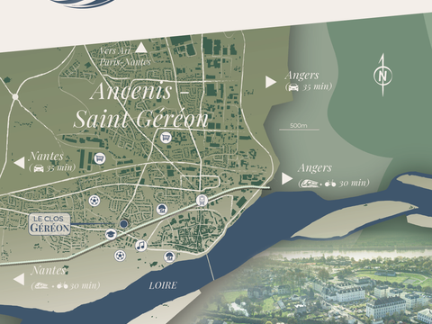 Vente de terrain Ancenis-Saint-Géréon 44