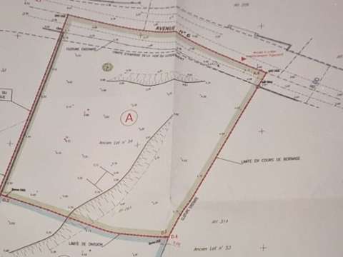 Vente de terrain