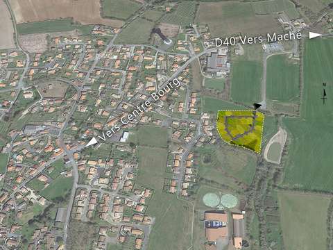 Vente de terrain Apremont 85