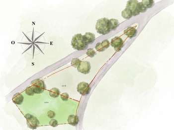 Vente Terrain 727 m&sup2;Apt
