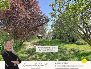 Vente Terrain 1127 m&sup2;Arradon