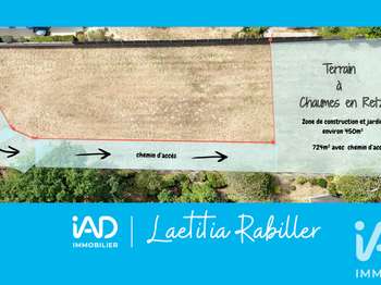 Vente Terrain 724 m&sup2;Arthon-en-Retz