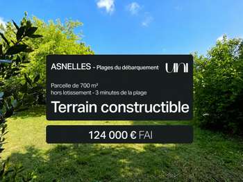 Vente Terrain 700 m&sup2;Asnelles