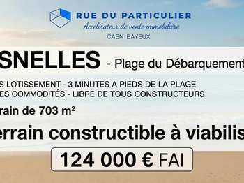 Vente Terrain 703 m&sup2;Asnelles