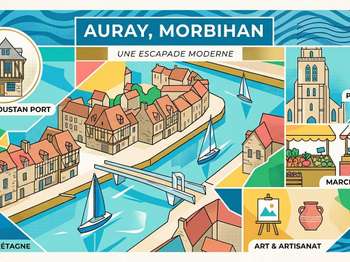 Vente Terrain 280 m&sup2;Auray Centre Ville Historique
