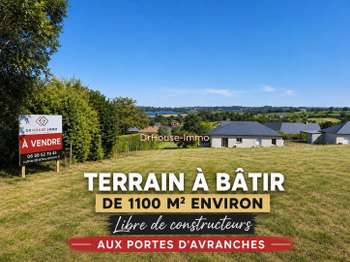 Vente Terrain 1100 m&sup2;Avranches