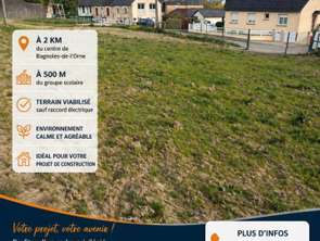 Vente Terrain 893 m&sup2;Bagnoles-de-l'Orne-Normandie