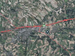 Vente Terrain 469 m&sup2;Baguer-Pican