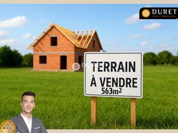 Vente Terrain 563 m&sup2;Barbâtre