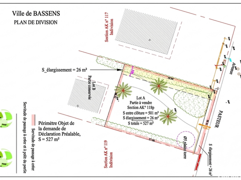 Vente de terrain