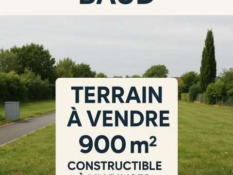 Vente de terrain Baud 56
