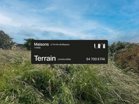 Vente de terrain Bayeux 14