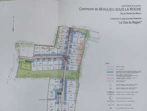 Vente Terrain 594 m&sup2;Beaulieu-sous-la-Roche