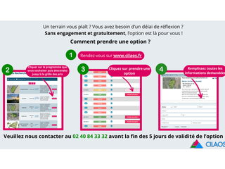 Vente de terrain