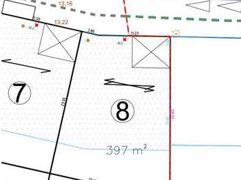 Vente Terrain 397 m&sup2;Beaussais-sur-Mer