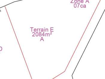 Vente de terrain