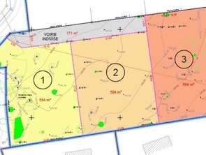 Vente Terrain 584 m&sup2;Beausse