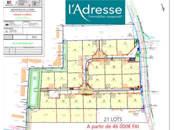 Vente de terrain