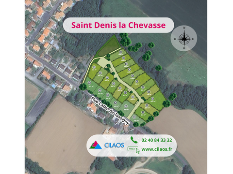 Vente de terrain Bellevigny 85