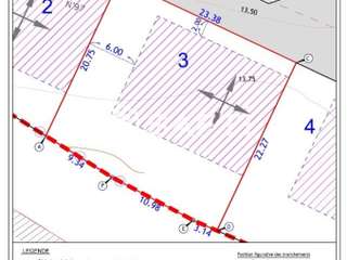 Vente de terrain
