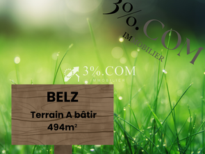 Vente Terrain 494 m&sup2;Belz
