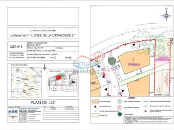 Vente Terrain 599 m&sup2;Besné