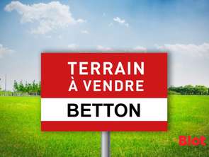 Vente Terrain 606 m&sup2;Betton