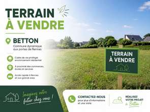 Vente Terrain 992 m&sup2;Betton