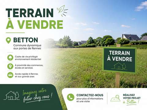 Vente de terrain Betton 35