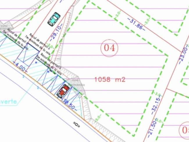 Terrain 1058 m² · à Béziers · 1 058 m² · 284 000 €