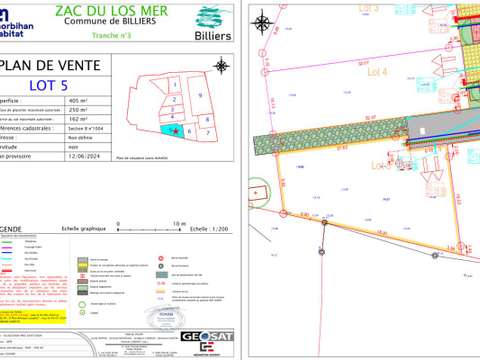 Vente de terrain
