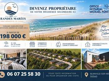 Vente Terrain 243 m&sup2;Blainville-sur-Mer