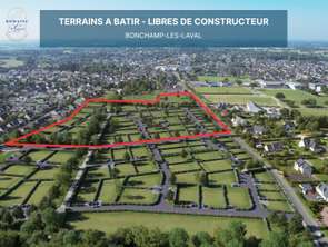Vente Terrain 266 m&sup2;Bonchamp-lès-Laval