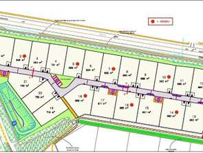 Vente Terrain 688 m&sup2;Bonchamp-lès-Laval