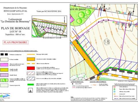 Vente de terrain