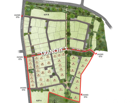 Vente de terrain