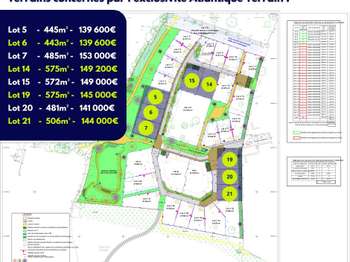 Vente de terrain Bouaye 44